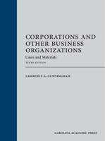 Corporations and Other Business Organizations: Cases and Materials, Tenth Edition 1531019730 Book Cover