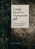 Lange bevor es Organigramme gab: Sieben Bedingungen des Organisierens: Urteil - Regel - Struktur - Kohäsion - Wissen - Sprache - Diagnose (German Edition) 3696729876 Book Cover