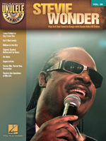 Ukulele Play-Along Volume 28: Stevie Wonder (Hal Leonard Ukulele Play-Along) 1480328111 Book Cover