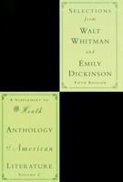 Selections from Walt Whitman and Emily Dickinson: A Supplement to the Heath Anthology of American Literature 0618140123 Book Cover