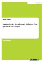 Merkmale des Sprachareals S�dasien. Eine syntaktische Analyse 3668128499 Book Cover