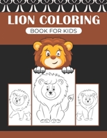 Lion coloring book for kids: Lion activity Book for children's Great gift for Little kids Boys & Girls B08LRB3L71 Book Cover