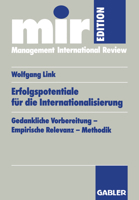 Erfolgspotentiale Fur Die Internationalisierung: Gedankliche Vorbereitung Empirische Relevanz Methodik 3409121897 Book Cover
