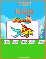 Fish Coloring Book for kids: 34 wonderful underwater animals (8,5 X 11) 1654695238 Book Cover