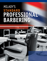 Milady's Standard Professional Barbering 1435497155 Book Cover