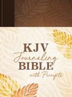 KJV Journaling Bible with Prompts [Copper Leaf] 1636095623 Book Cover