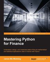 Mastering Python for Finance 1784394513 Book Cover