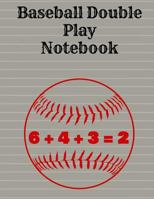 Baseball Double Play Notebook, Graph Paper, 5x5 Grid: 8.5 x 11 1981602496 Book Cover