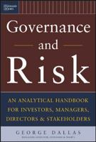 Governance and Risk 0071429549 Book Cover
