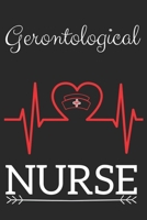 Gerontological Nurse: Nursing Valentines Gift (100 Pages, Design Notebook, 6 x 9) (Cool Notebooks) Paperback 1657491889 Book Cover