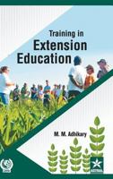 Training in Extension Education 9387057364 Book Cover