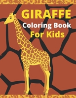 Giraffe Coloring Book For Kids: Giraffe Activity Book for Kids, Boys & Girls, Ages 3-12. 29 Coloring Pages of Giraffe. B09555GFG9 Book Cover