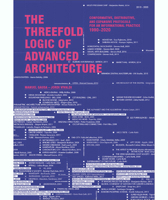 The Threefold Logic of Advanced Architecture : Conformative, Distributive and Expansive Protocols for an Informational Practice: 1990-2020 1948765578 Book Cover