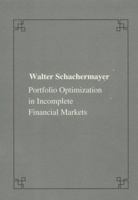 Portfolio optimizations in incomplete financial markets (Publications of the Scuola Normale Superiore) 8876421416 Book Cover