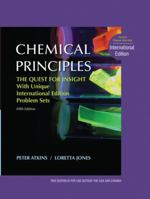 Chemical Principles: The Quest for Insight 0716773554 Book Cover