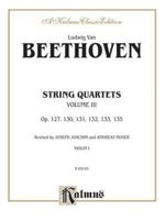 Late String Quartets and the Grosse Fuge, Opp. 127, 130-133, 135 (Dover Miniature Scores)
