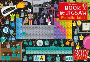 Periodic Table (Usborne Book and Jigsaw) 183540443X Book Cover