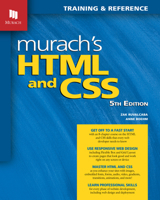 Murach's HTML and CSS (5th Edition) 1943872864 Book Cover