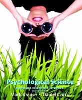 Psychological Science: Modeling Scientific Literacy [with Revel Code] 0205986226 Book Cover