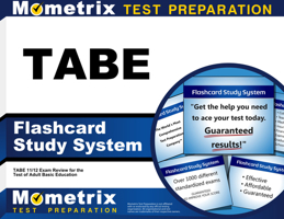 TABE Flashcard Study System: TABE 11/12 Exam Practice Questions and Review for the Test of Adult Basic Education 151671007X Book Cover
