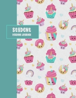 Student Reading Journal: Assigned Book Log and Chapter Summaries - Unicorn Cupcakes 1693745895 Book Cover