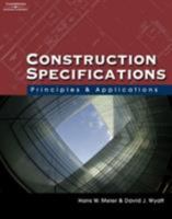 Construction Specifications: Principles and Applications 1428318615 Book Cover