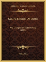 General Remarks On Stables, and Examples of Stable Fittings 1165528436 Book Cover