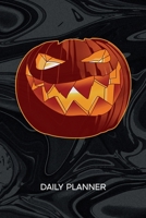 Daily Planner Weekly Calendar: Kids Organizer Undated - Blank 52 Weeks Monday to Sunday -120 Pages- Halloween Night Notebook Journal Halloween - Pumpkin To-Do List for Witch & Ghost Kids 1674841620 Book Cover