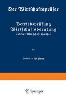 Betriebsprufung Wirtschaftsberatung Und Der Wirtschaftsprufer 3642902693 Book Cover