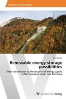 Renewable Energy Storage Possibilities 363947533X Book Cover