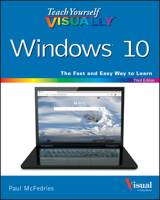 Teach Yourself VISUALLY Windows 10 Anniversary Update 1119311187 Book Cover