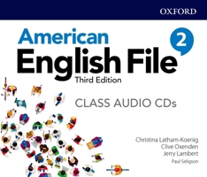 American English File 3e 2 Class Audio CD X5 0194906329 Book Cover
