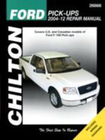 Chilton-Tcc Ford Pick-Ups 2004-2012 Repair Manual 1620920093 Book Cover