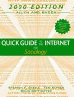 Quick Guide to the Internet for Sociology 0205309682 Book Cover