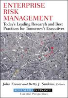 Enterprise Risk Management: Today's Leading Research and Best Practices for Tomorrow's Executives 0470499087 Book Cover