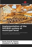 Implementation of the SIG/BIM system at municipal level 6208241626 Book Cover