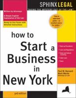 How to Start a Business in New York 1572481994 Book Cover