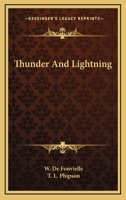 Thunder And Lightning 1357267533 Book Cover