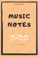 Notebook : Music Notes 1653443979 Book Cover