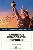 America's Democratic Republic 0205806740 Book Cover