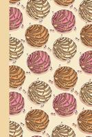 Conchas: Sweet bread Notepad Journal Notebook 1099777895 Book Cover