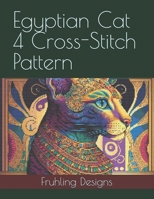 Egyptian Cat 4 Cross-Stitch Pattern B0FF9WHHKN Book Cover