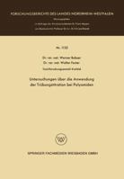 Untersuchungen Uber Die Anwendung Der Trubungstitration Bei Polyamiden 366306543X Book Cover