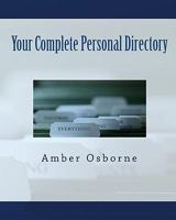 Your Complete Personal Directory 1450550991 Book Cover