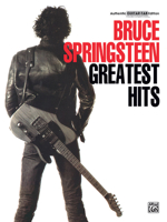 Bruce Springsteen's Greatest Hits (Authentic Guitar-Tab) 1576233014 Book Cover