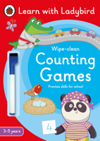 Counting Games: A Learn with Ladybird Wipe-Clean Activity Book (3-5 Years): Ideal for Home Learning (Eyfs) 0241575583 Book Cover