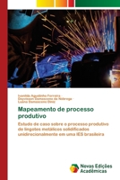 Mapeamento de processo produtivo: Estudo de caso sobre o processo produtivo de lingotes metálicos solidificados unidirecionalmente em uma IES brasileira 6202806311 Book Cover