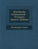 Kurdische Grammatik 1016977220 Book Cover