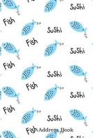 Address Book: Alphabetical Index with Cute Fish Pattern Style Cover 1792636768 Book Cover