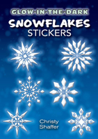 Glow-in-the-Dark Snowflakes Stickers 0486470628 Book Cover